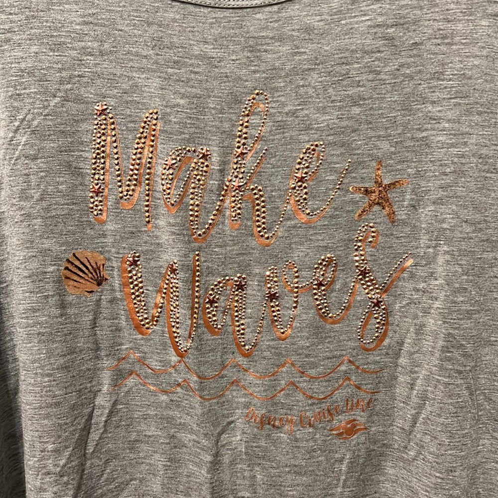 Disney Cruise Line “Make Waves” 1X ladies tee